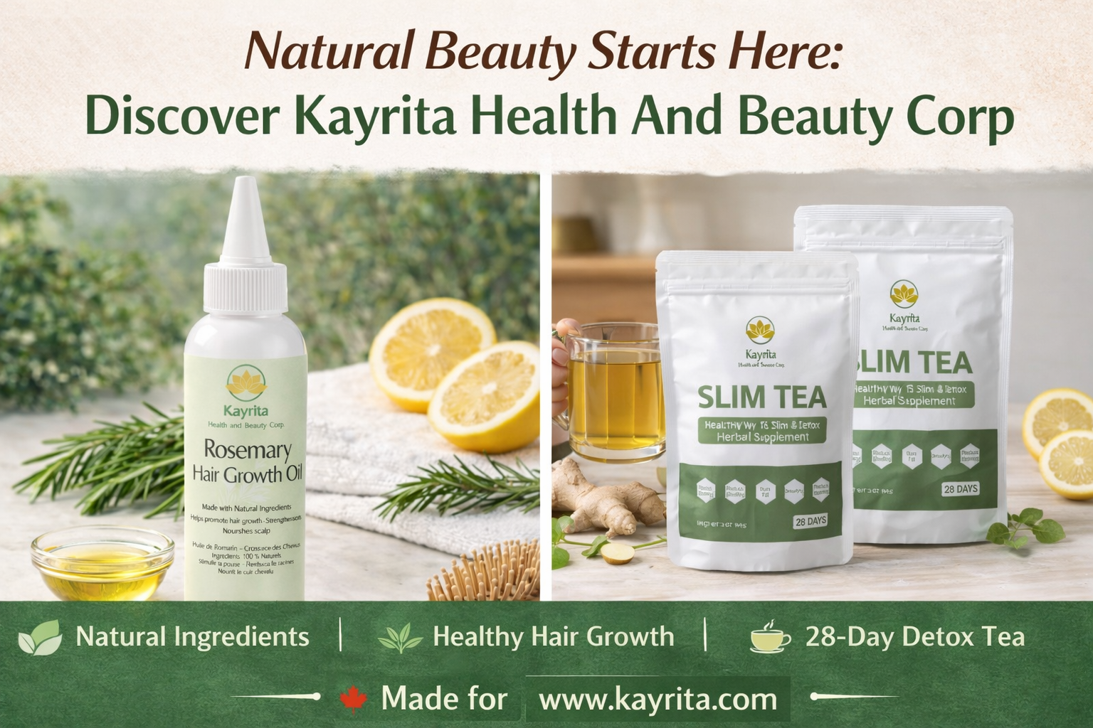 Natural Beauty Starts Here: Discover Kayrita Health And Beauty Corp