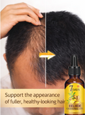 Hair Growth Oil for Thicker, Fuller-Looking Hair | Nourishing Scalp & Hair Oil