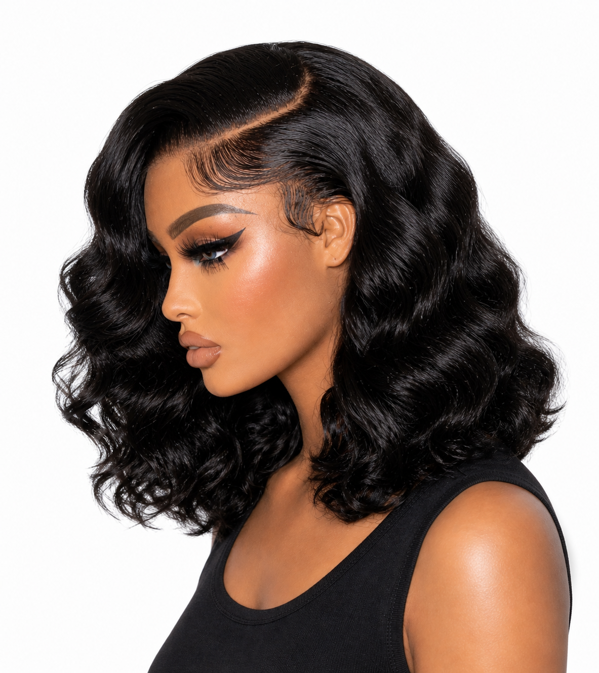 Luxury Body Wave Lace Front Wig – Glueless HD Lace | Soft Voluminous Human Hair Wig | Kayrita Luxe Collection