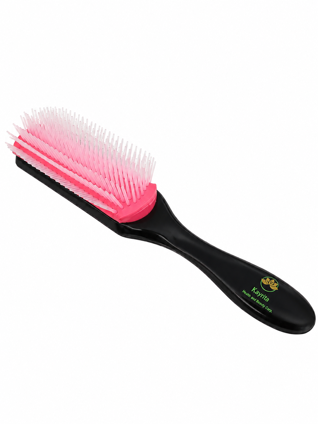 9 Row Detangling Hair Brush – Flexible Bristles for Easy, Pain-Free  Row Styling Brush – Detangling & Shaping Hair Brush with Ergonomic Grip | Kayrita