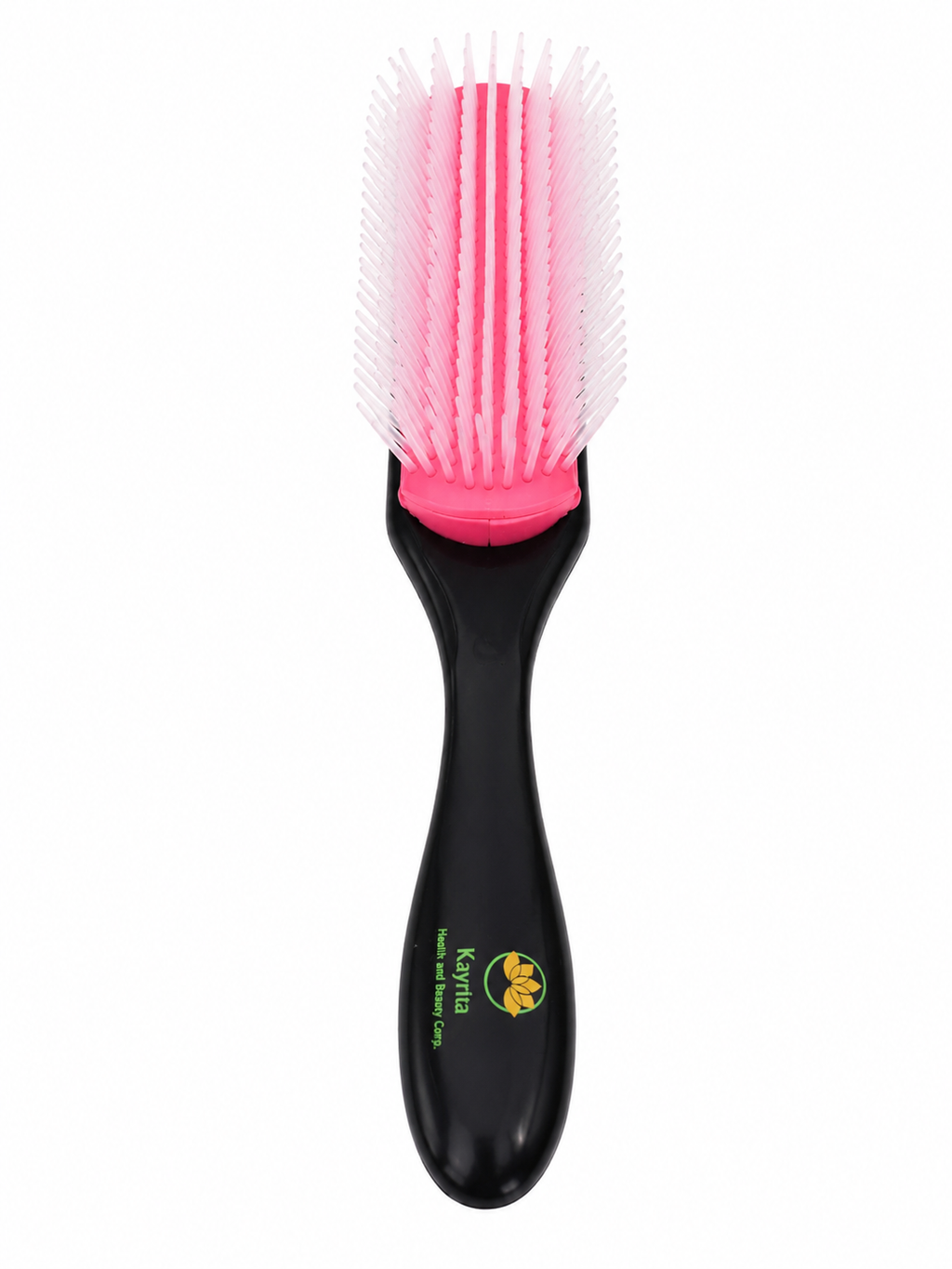 9 Row Detangling Hair Brush – Flexible Bristles for Easy, Pain-Free  Row Styling Brush – Detangling & Shaping Hair Brush with Ergonomic Grip | Kayrita