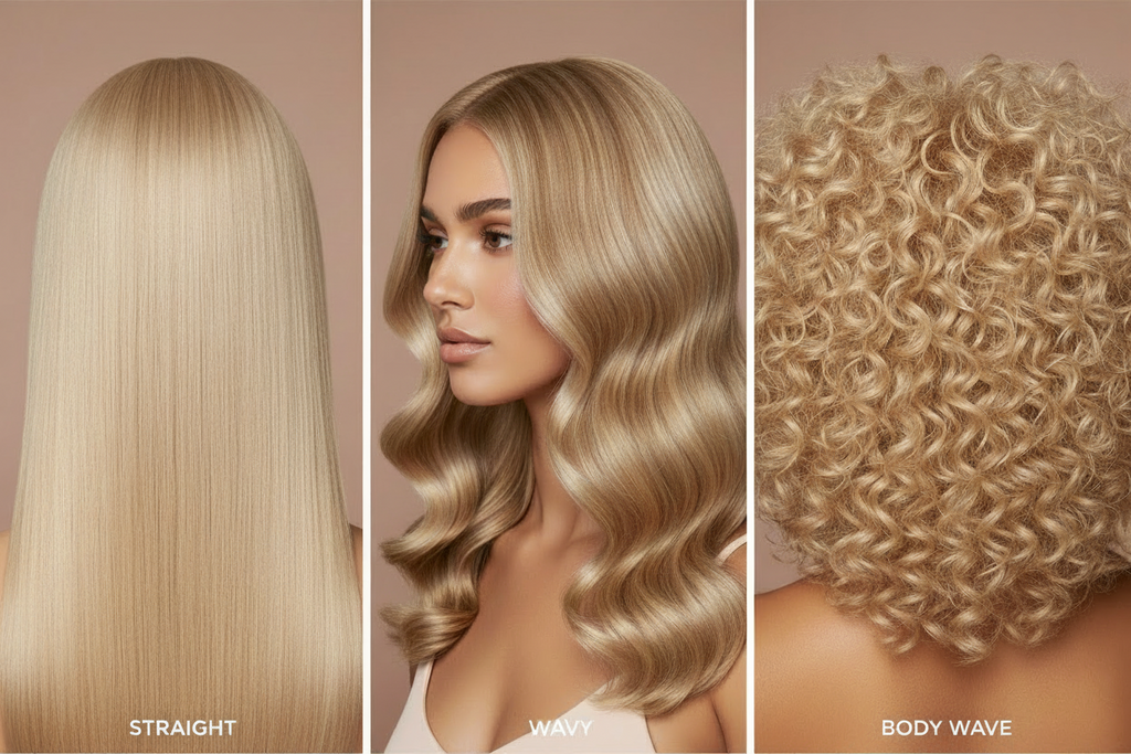 Blonde Body Wave, Curly And Straight Human Hair Wig – 180% Density Transparent Lace Front Wig (Long Wavy)